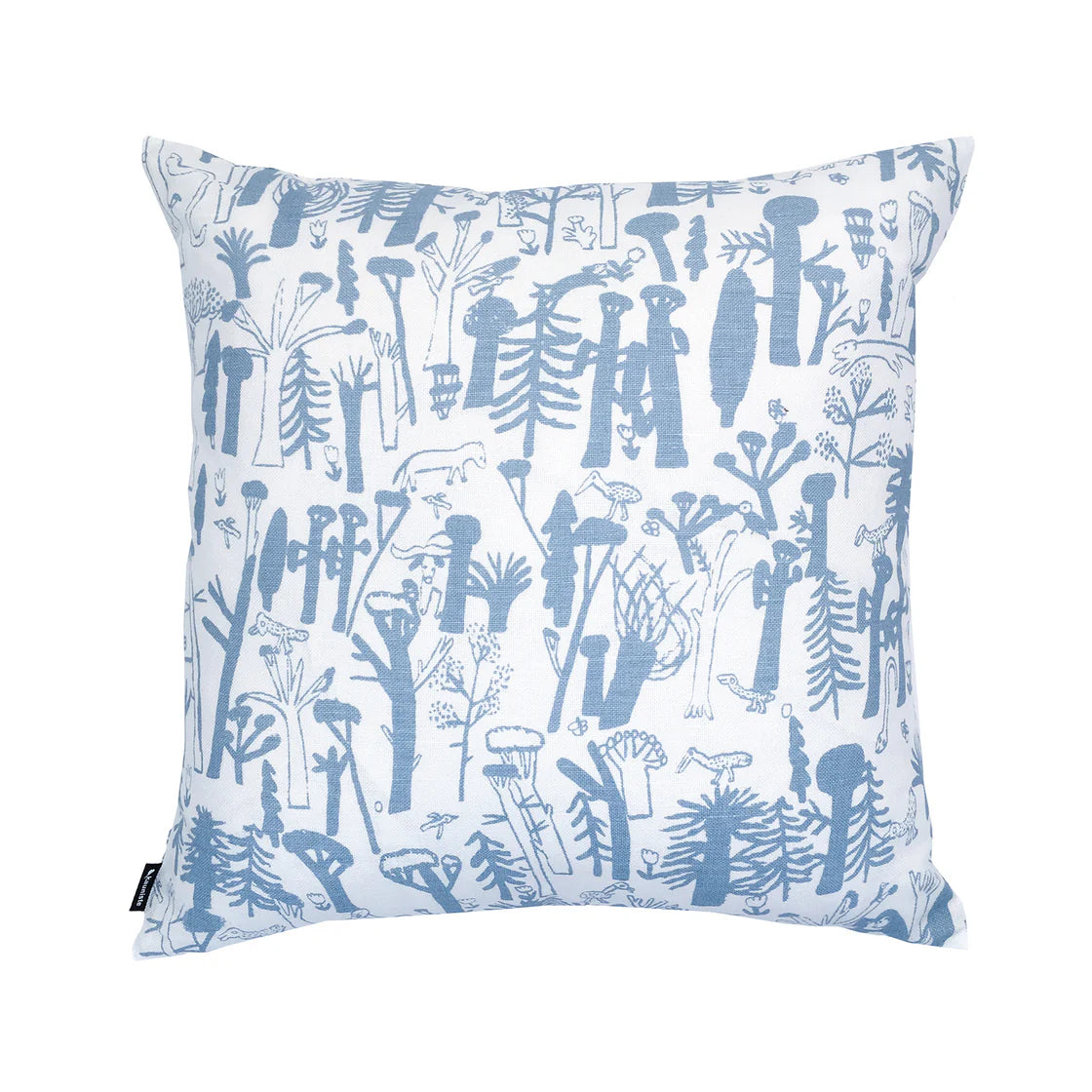 Woodlands Blue Cushion Cover