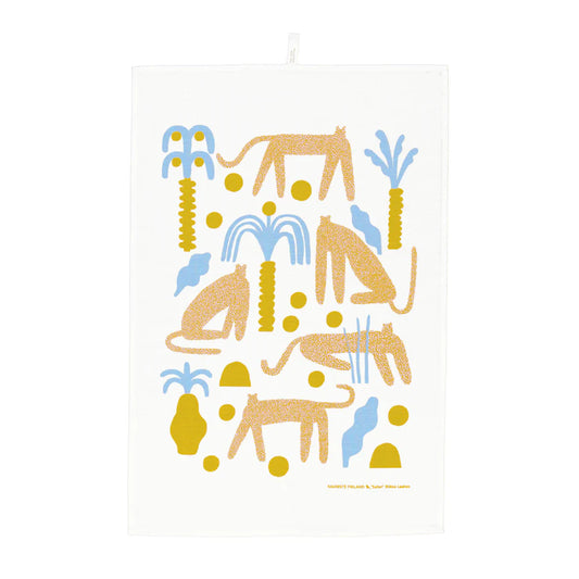 Safari Yellow Kitchen Towel