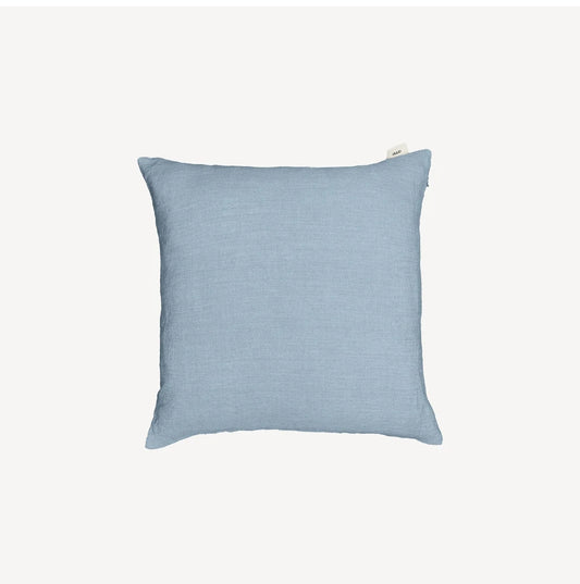 Viive dusty blue linnekuddfodral 50x50cm