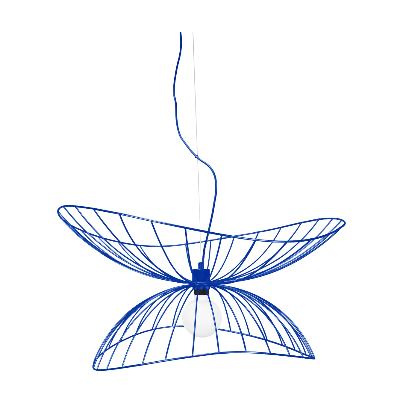 Taklampa Ray 70cm vit