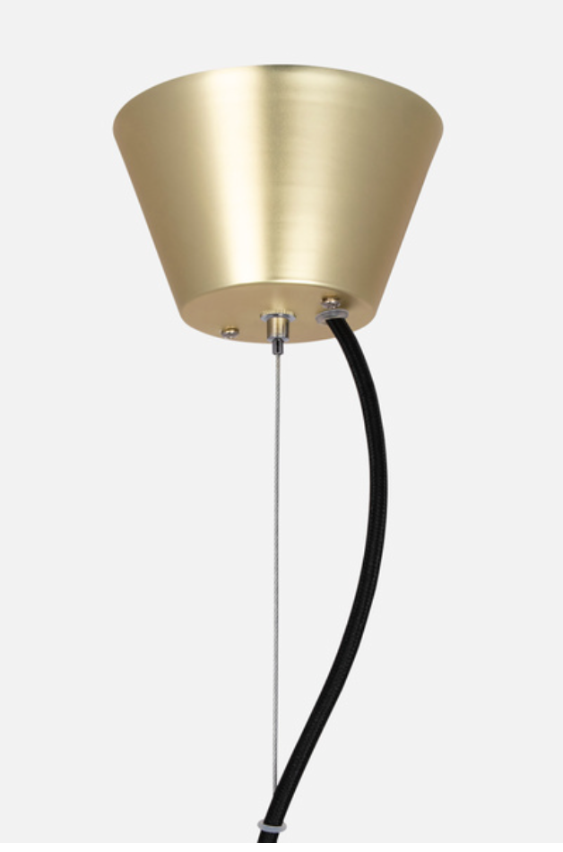 Taklampa Ray 70cm mässing