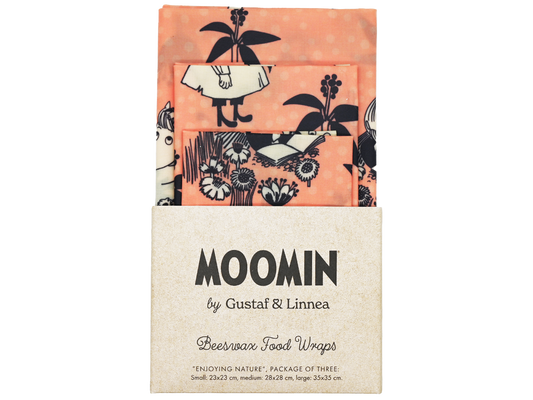 Moomin by G&L - Bivaxduk "Enjoying nature" Tre-pack